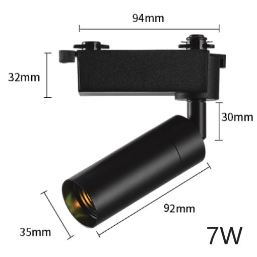 sunset light 7W LED Track spotlight